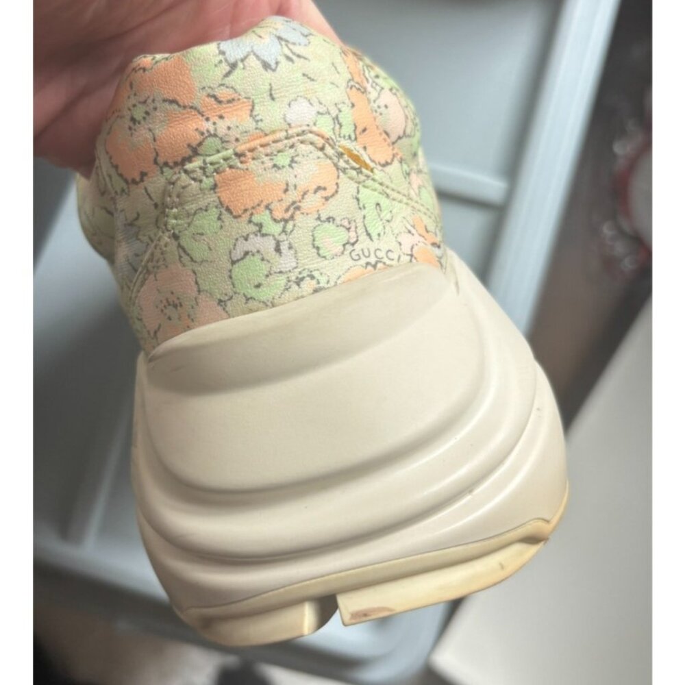Gucci BlossomShoes Womens Lace up Sneakers Size 6-6.5 Used Dust Bag Box Included - Picture 5 of 15
